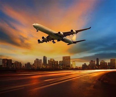 Serviço de transporte aéreo